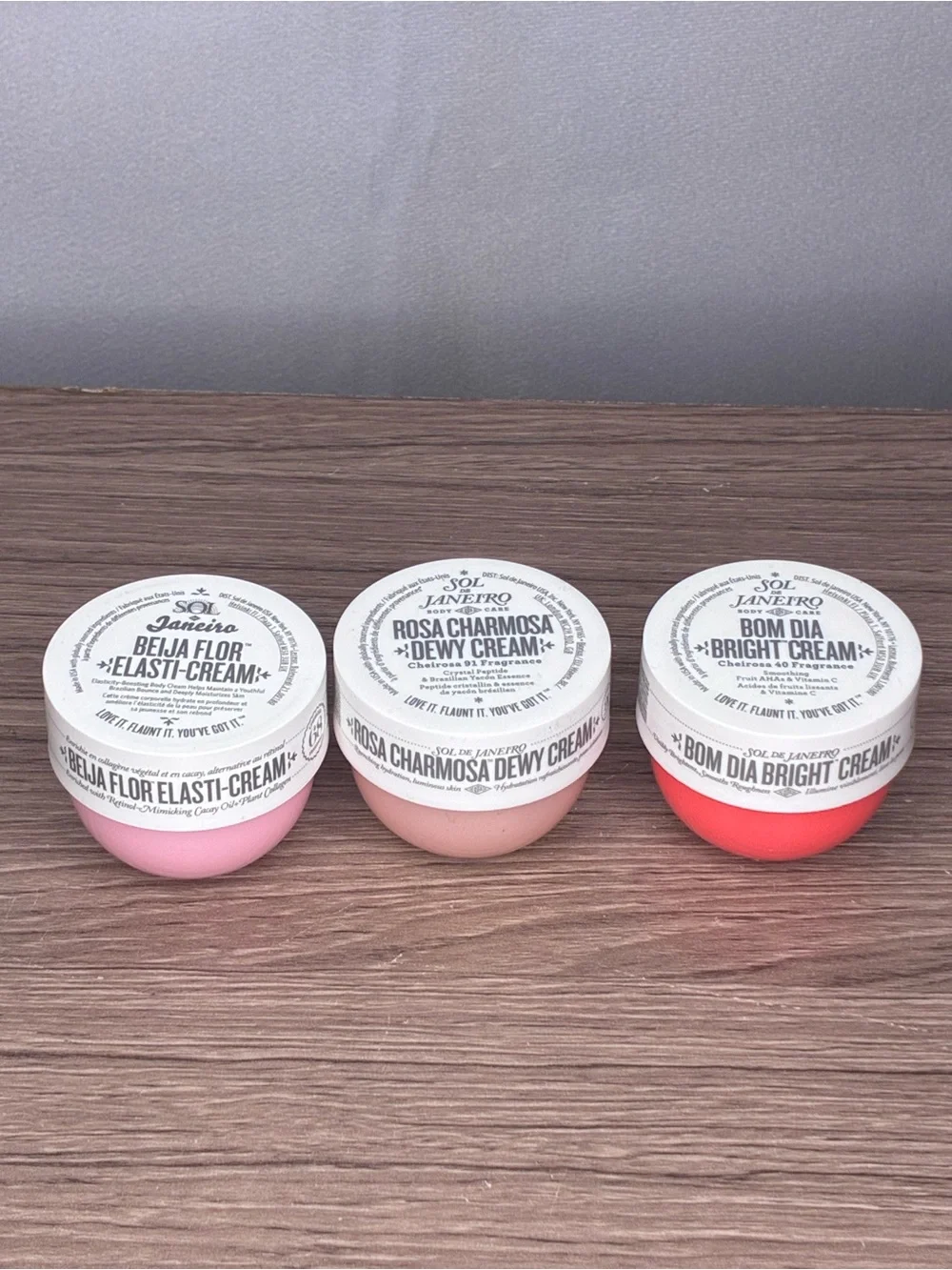 NWT SOL de Janeiro Body Cream Trio